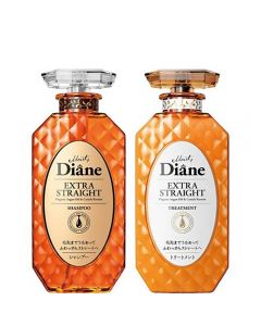 Diane Perfect Beauty Extra Straight Set Shampoo & Treatment Floral & Berry Scent 450ml x 2