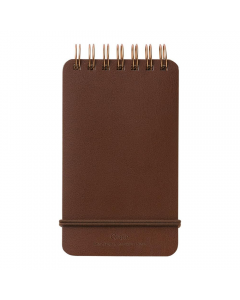 MIDORI WM Ring Memo Grain Dark Brown 50 pages