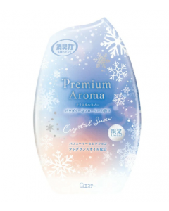 S.T.CORPORATION Room Deodorizer Premium Aroma for Entrance, Living Room, and Rooms Crystal Snow 400mL