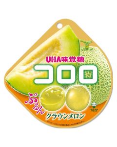  UHA taste candy KORORO Crown Cantaloupe Gummy 40g