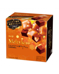 Meiji Meltykiss Rich Caramel Flavor Raw Chocolate 53g