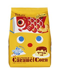 [Dragon Boat Festival Limited Edition] Tohato Caramel Corn Bars (Pudding Flavor) 62g
