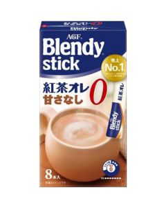 AGF Blendy Stick Sugar-free Black Tea Olay Instant Drink Stick 52g/6.5g*8