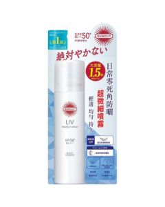 [1.5 times larger capacity] KOSE SUNCUT sweat-proof and waterproof lightweight quick-drying transparent sunscreen spray SPF50+/PA++++ 90g