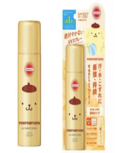 [Sanrio Limited Edition Pudding Dog] KOSE SUNCUT Sweat-proof and Waterproof Long-lasting Skin Care Perfect Sunscreen Spray SPF50+/PA++++ 60g