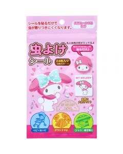 Santan x Japan Sanrio My Melody Natural Eucalyptus Essential Oil Cartoon Mosquito Repellent Stickers 2 24pcs
