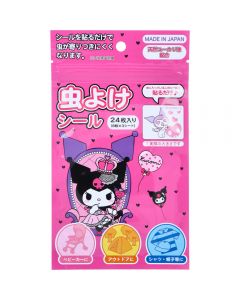 Santan x Japan Sanrio Coulomi Natural Eucalyptus Essential Oil Cartoon Mosquito Repellent Stickers 24pcs