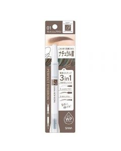 SANA NEW BORN EX Eyebrow 3-in-1 Perfect Eyebrow Pencil (01 Taupe) 0.4g