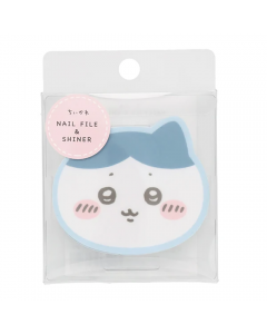 SHOBIDO x Chiikawa Hachiware Cartoon Die-cut Nail File Polishing Pads 2pcs/23g