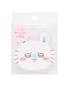 SHOBIDO x Chiikawa Momonga Cartoon Die-cut Nail File Polishing Pads 2pcs/23g