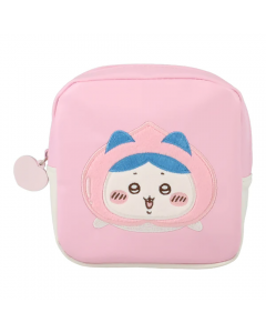 SHOBIDO x Chiikawa Hachiware Peach Series Square Cosmetic Bag (W130*H140*D70mm) 1 piece/about 65g