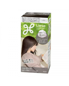 [New Upgrade] KAO Kao Liese Foam Hair Dye (Smoky Gray) 115ml