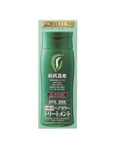Rishiri Konbu Additive-Free Plant-Based Whitening Repair Hair Color Cream (Specially for White Hair/Dark Brown) 200g