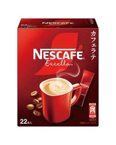 NESTLÉ Nescafe Excella Latte Instant Drink Sticks 22 Count
