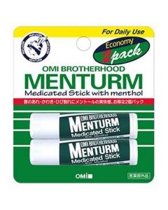 OMI MENTURM Medicated Mint Lip Balm 4g*2