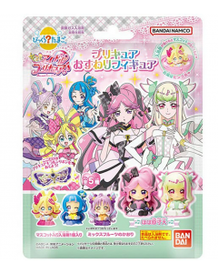 Bandai x Pretty Cure Cartoon Sitting Figure Doll Blind Box Bath Ball (All 5 Random Colors/Mixed Fruit Fragrance/Pink Soup) 1 piece/75g