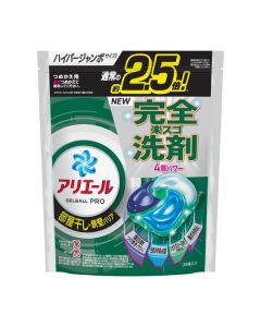 [2.5 times the regular capacity] P&G Japan ARIEL 4D Antibacterial Deodorant Extra-Strong Cleansing Laundry Pods (Indoor Drying/Value Refill) 28 Count