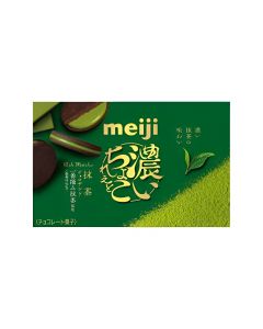 Meiji Rich Matcha Chocolate Sandwich Cookies (6 pieces)