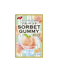 NOBEL SORBET Sherbet (White Peach Flavor) 50g