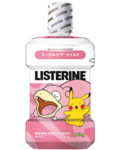 [Pokémon Limited Edition Design] LISTERINE x Pokémon Periodontal Health All-in-One Mouthwash - Fresh Bouquet Flavor (Gentle/Alcohol-Free) 1000ml