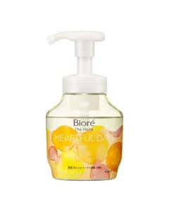Kao Biore Antibacterial, Moisturizing, Mildly Acidic, Fragrant Creamy Foam Hand Wash (Light, Sunny Fruity Scent) 280ml