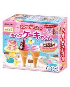 Kracie Popin' Cookin' — Cream Cake Shop Theme: Calcium-Enriched Edible DIY Dessert Kit (27g)