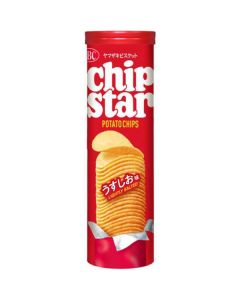 YBC Chip Star L Crispy Potato Chips (Lightly Salted) — 105g Canister