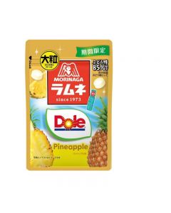 [Limited Edition] Morinaga x Dole — Large-Sized Ramune Candy (Dole Pineapple Flavor) 27g