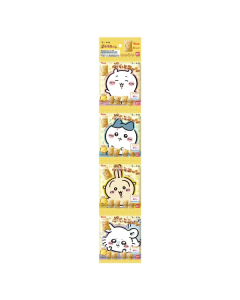 Tohato x CHIIKAWA Pukutto Non-Fried Printed Corn Snacks (4-pack; Calcium & Iron enriched; Rich Butter flavor) - 28g (7g x 4 packs)