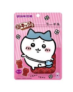 UHA Mikakuto x Chiikawa PUNI Chara Character-Shaped Gummies (Grape / Random Packaging) 51g