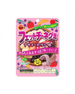 Bourbon Fettuccine Iron-Fortified Gummy Strips (Acai Bowl Flavor) 47g