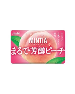 Asahi MINTIA Slim Case Refreshing Mints (Mellow Peach) 50 pieces/7g