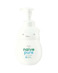 Kracie Naive Pure Additive-Free Gentle Foaming Body Wash (Suitable for all ages, from infants to adults) 550ml