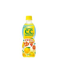 [Limited Time Only] Suntory C.C. Lemon Vitamin-Enriched Carbonated Drink (Lemon & Yuzu) 500ml