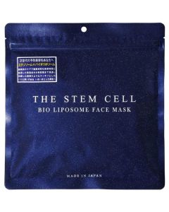 Core Japan THE STEM CELL High-Concentration Human Stem Cell Bio-Liposome Mask (Dark Blue – Deep Penetration / Firming & Hydrating) – Pack of 30