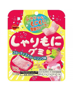Bourbon Syarimoni Sour & Sweet Chewy Gummies (Fruit Energy Drink Flavor) 57g