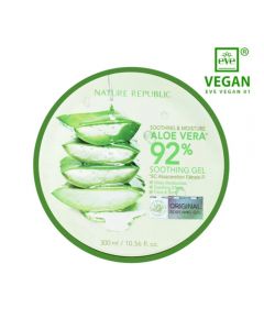 Nature Republic Aloe Vera 92% Soothing Gel 10.56 floz 300 ml