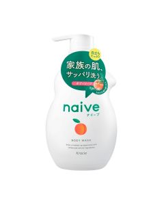 Kracie Naive Body Wash 530ml (Peach)