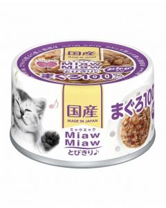 Aixia MiawMiaw Extraordinary♪ Tuna with Bonito Flakes 60g