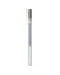 MUJI Gel Ink Cap Type Ballpoint Pen 0.38mm Black 1pc