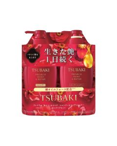 Fine Today Tsubaki Premium Moist & Repair Shampoo & Conditioner Pump Pair Set 450ml+450ml