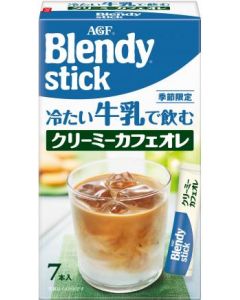 AGF Blendy Stick Ice Creamy Cafe Au Lait (6.5g x 7 pcs)