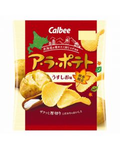 「Autumn Limited Edition」Calbee Thick-Sliced Potato Chips Salty Flavor 72g
