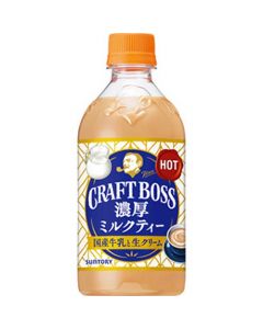 SUNTORY CRAFT BOSS Hot Milk Tea 450ml