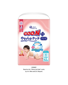 Elleair GOO.N Plus Skin-Comfort Design Pants Diaper M size/6kg-12kg 52 pieces