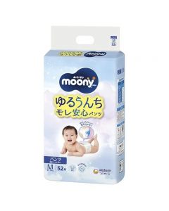 Unicharm Moony Moonyman Pants Type Medium (5-10kg) 52pc Diapers