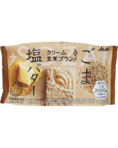 Asahi Cream Brown Rice Blanc Sesame & Salt Butter Taste 72g