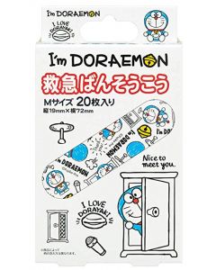 Skater x I'm Doraemon Band Aid 20 pcs