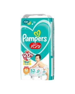 P&G Pampers Dry Care Pants Super Jumbo Touch M 52 diapers (6-12kg)