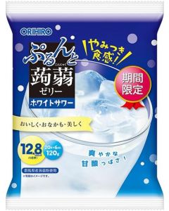 Orihiro Purunto Konjac Jelly Pouch White Sour Flavor 20g x 6pcs